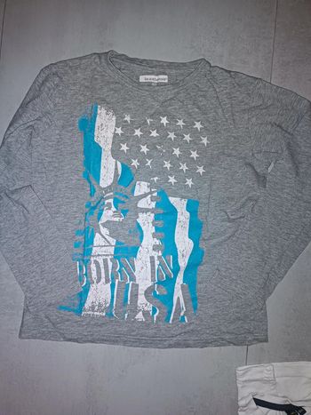 Tee shirt manches longues in extenso 10 ans