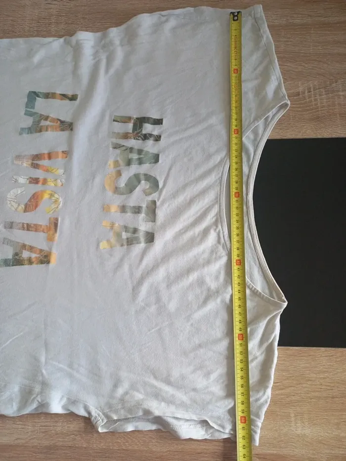 Tee-shirt blanc femme T46 - photo numéro 6