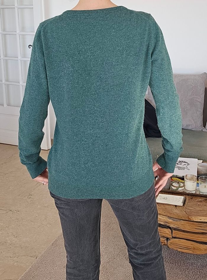 100 % cachemire pull femme tex taille L 40 mesures fournies - photo numéro 2