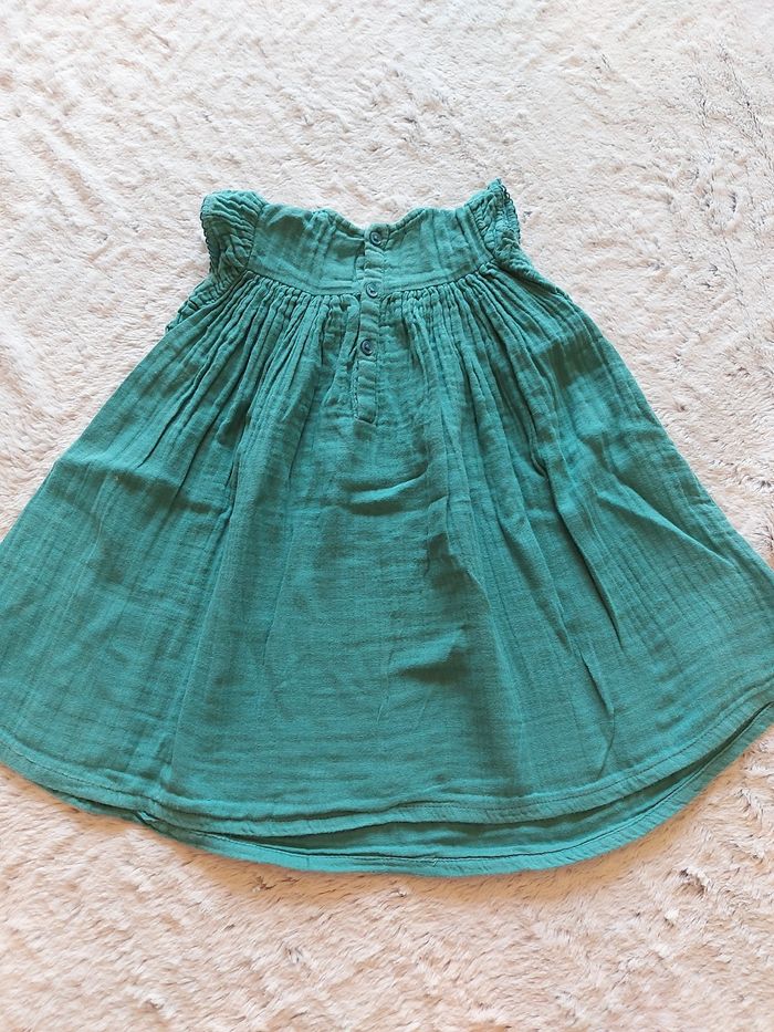 Robe turquoise Bout'chou 12 mois - photo numéro 2