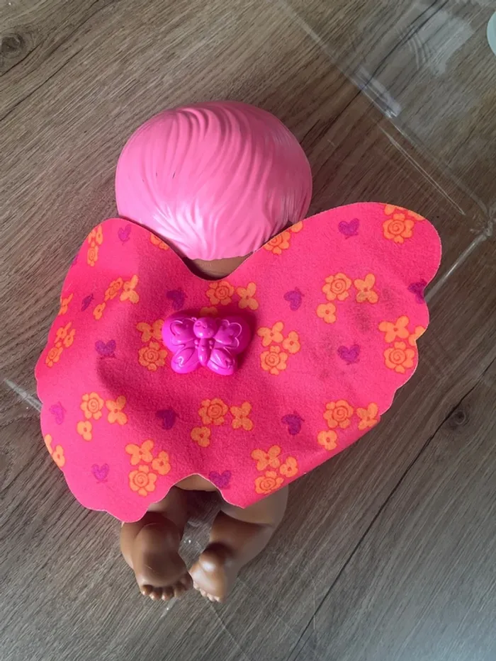Poupon cheveux rose - photo numéro 4