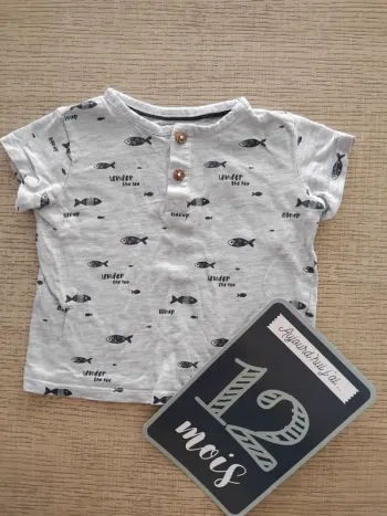 Tee shirt 12 mois / 73-76 cm