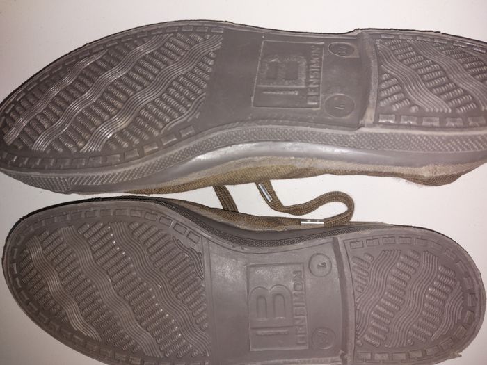 tennis bensimon à lacets fourrées marron 37 - photo numéro 2