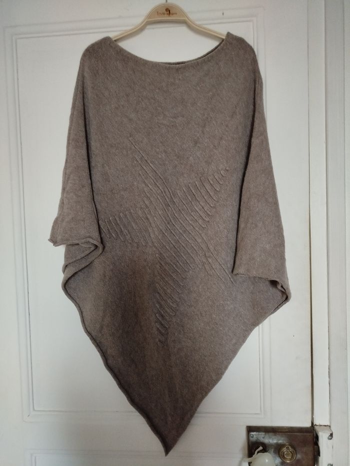 Poncho femme