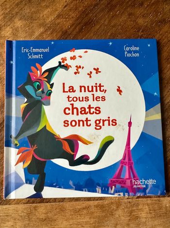 Livre Album McDo Mac Donald’s Hachette Jeunesse La nuit tous les chats sont gris