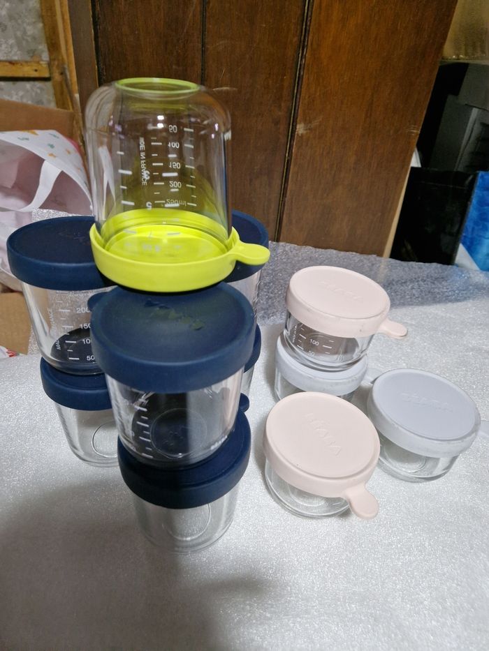 Gros lot de Pots en verre 150/250ml - photo numéro 2