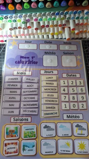 Lot de tableaux éducatives 