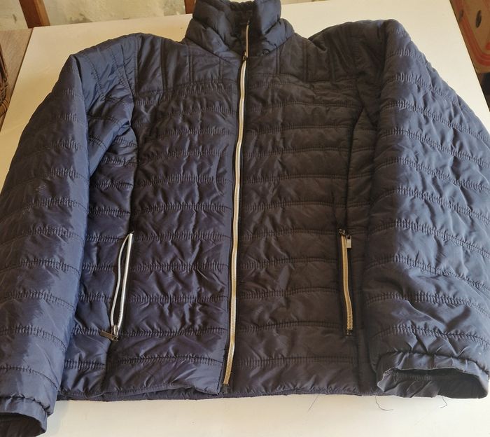 Blouson mi saison bleu marine 2 XL - photo numéro 6