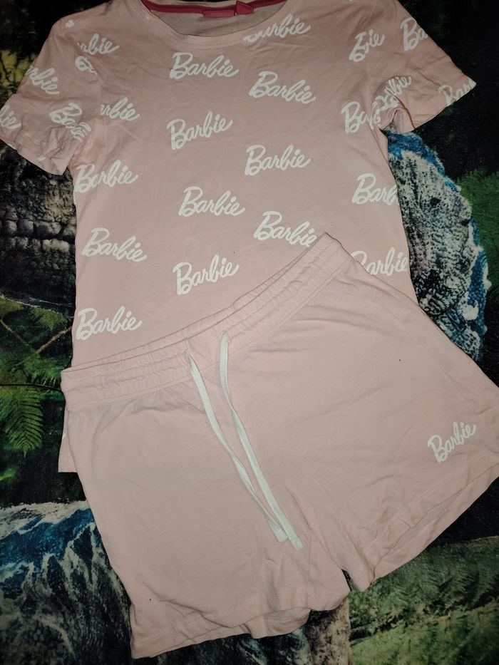 Pyjama short fille barbie