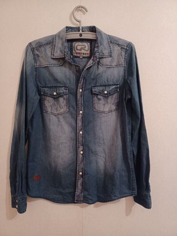 chemise jean taille s