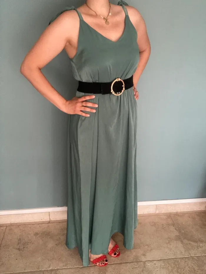 Robe Longue Verte Easyclothes TU - photo numéro 2