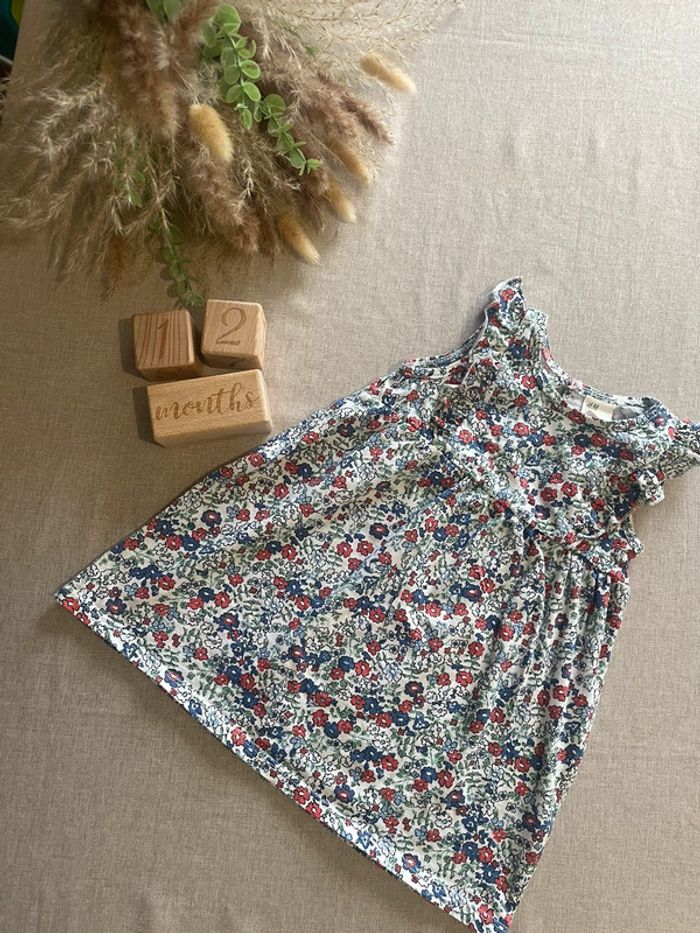 Robe fleurie 12 mois