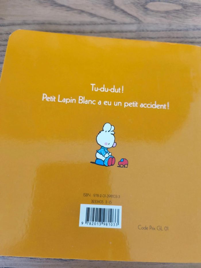 Petit lapin blanc et le pipi au lit - photo numéro 4