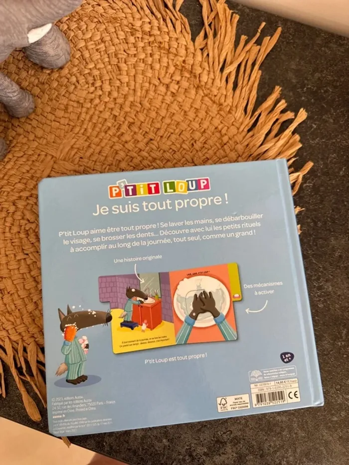 Livre p’tit loup je suis tout propre - photo numéro 3