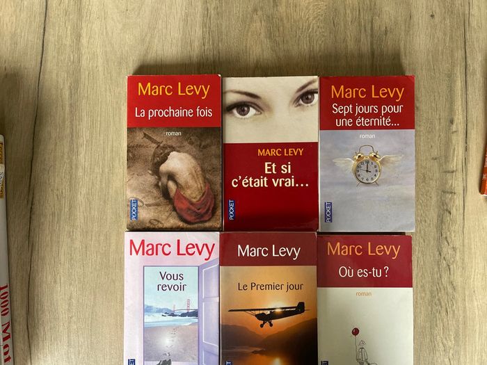 Lot de livres Marc Lévy