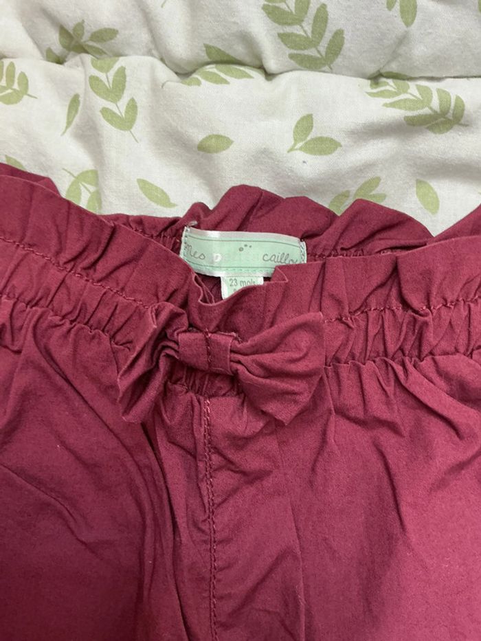 pantalon doublé resserré au bas des jambes 23 mois mes petits cailloux - photo numéro 4