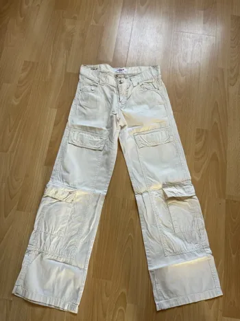 Pantalon cargo beige Jennyfer XXXS Taille 30
