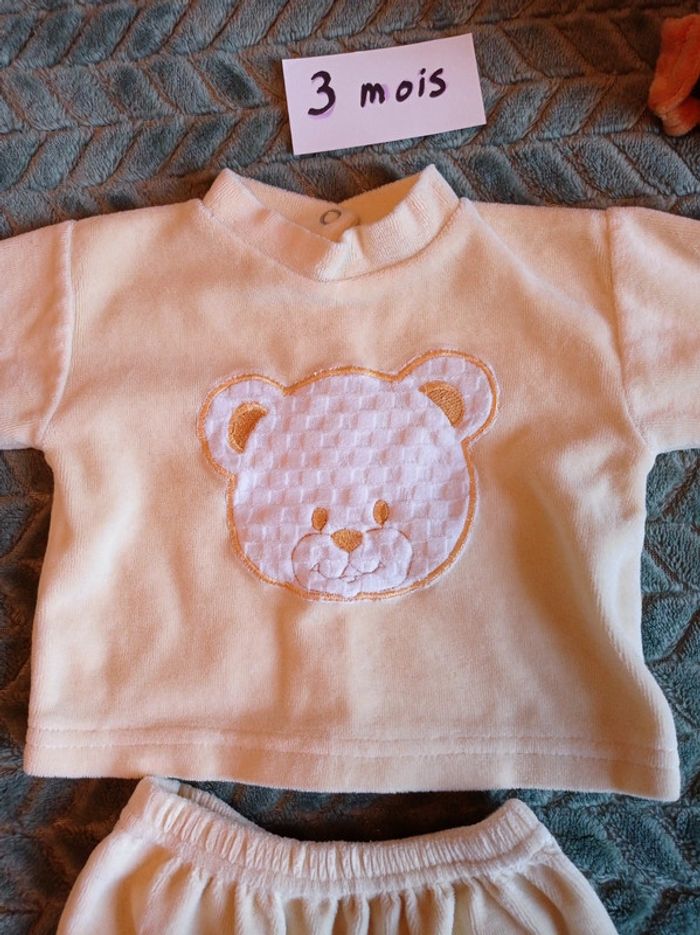 Pyjama 2 pièces 3 mois - photo numéro 3