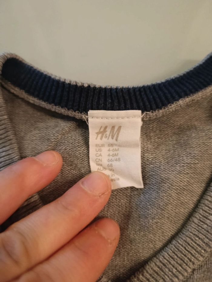 Lot de 3 gilets 6 mois - photo numéro 8