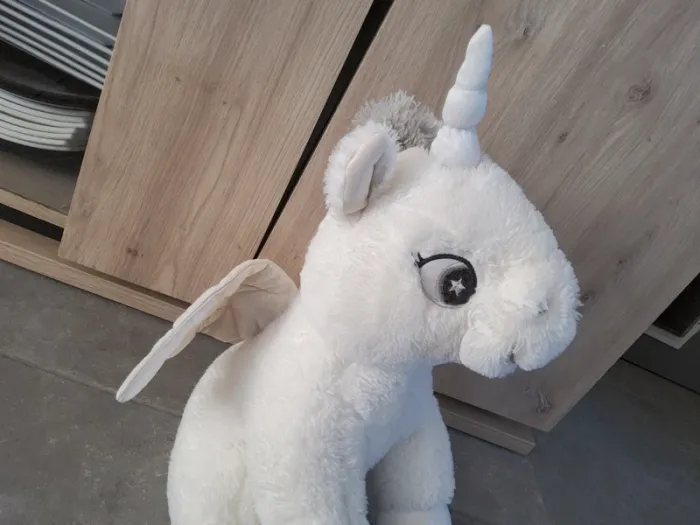 Peluche licorne géante 75cm - photo numéro 2