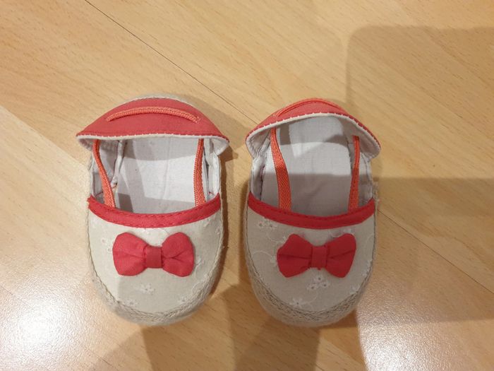 Espadrilles à noeud - 3/6M - P'tit bisou
