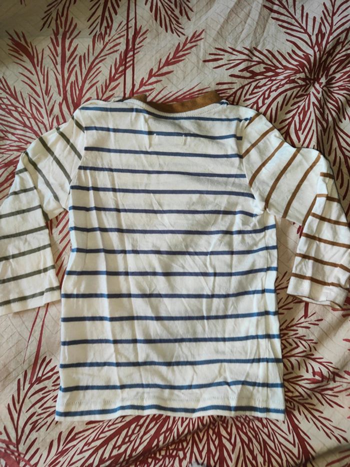 Tee shirt ml rayé - photo numéro 3