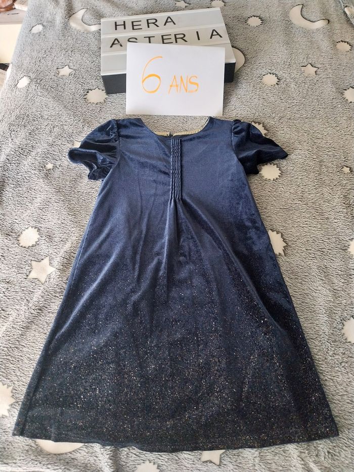Robe velours 6 ans