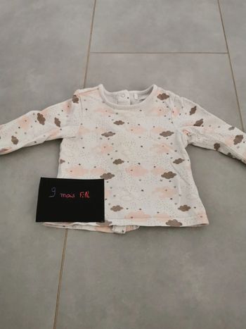 Tee-shirt manche longue Orchestra 9 mois