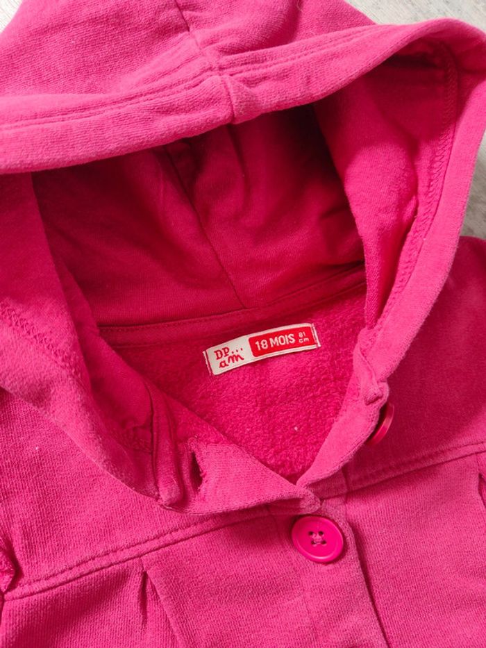 Veste bébé fille 18m - Dpam - photo numéro 3