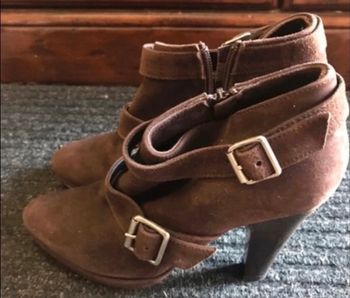 Bottines marron 37 boucles 