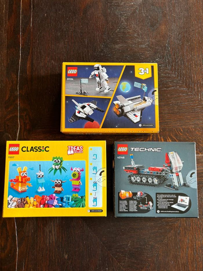 Lot LEGO 31134 / 11017 / 42148 • [NEUF] - photo numéro 5