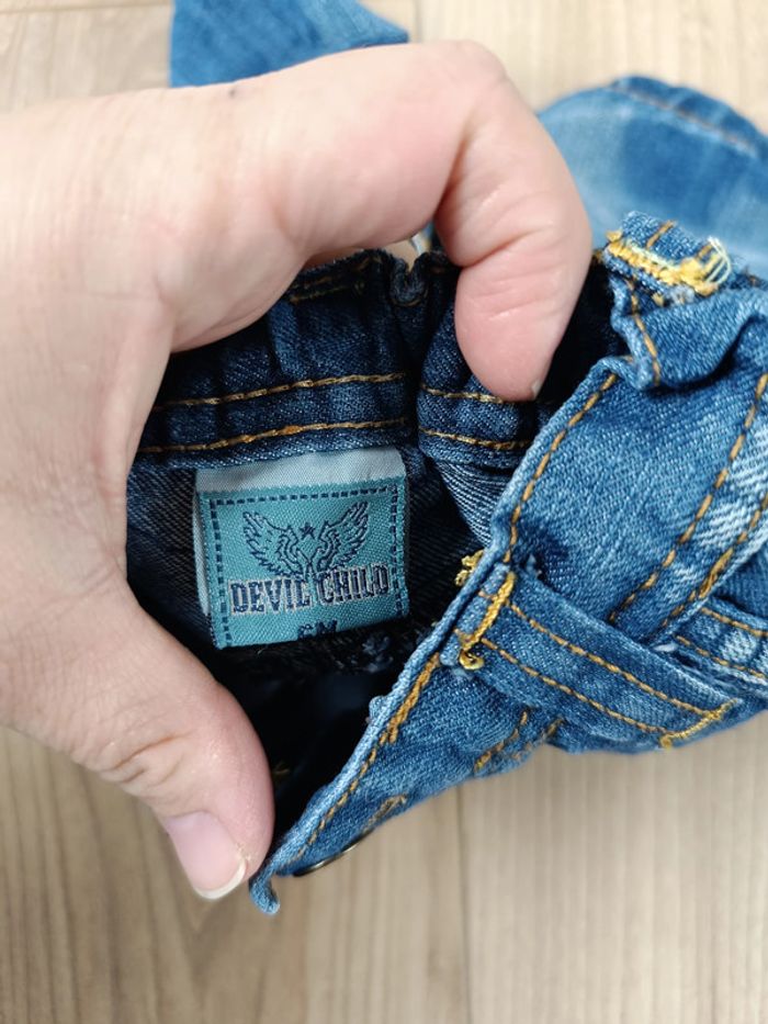 Lot de 2 shorts 6 mois fille - photo numéro 3