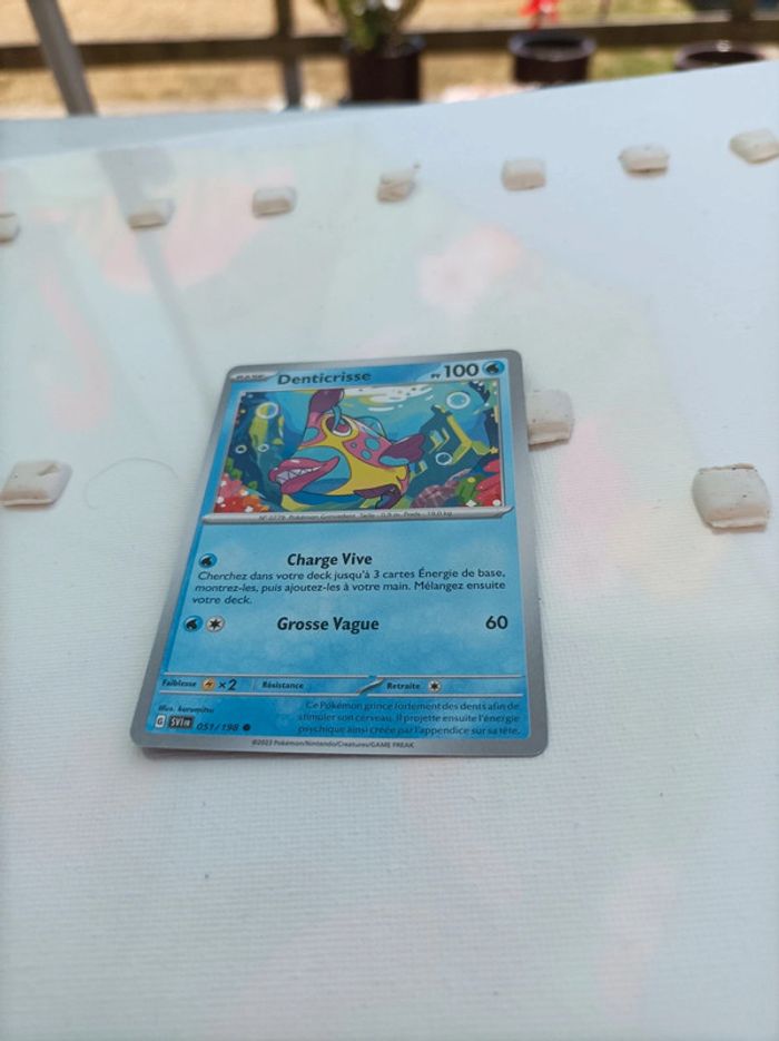 Denticrisse carte pokémon