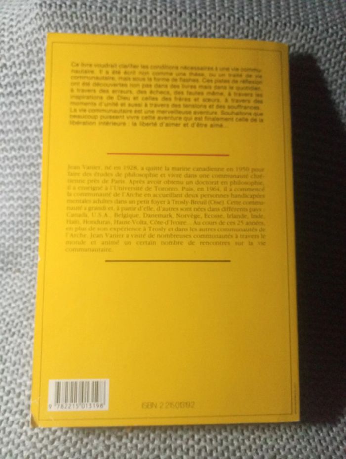 Jean Vanier - La communauté lieu du pardon et de la fête - photo numéro 2