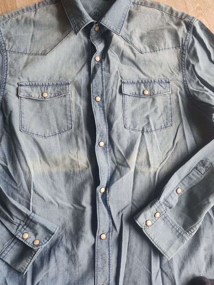 Chemise jean's homme - photo numéro 3