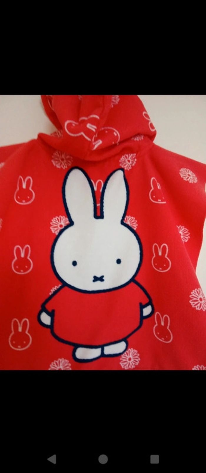 Cape de bain ou de piscine.  Miffy - photo numéro 4