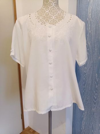 Chemisier / blouse femme blanc