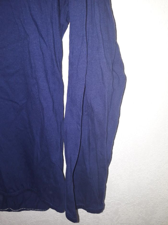 T-shirt manches longues femme taille m - photo numéro 4