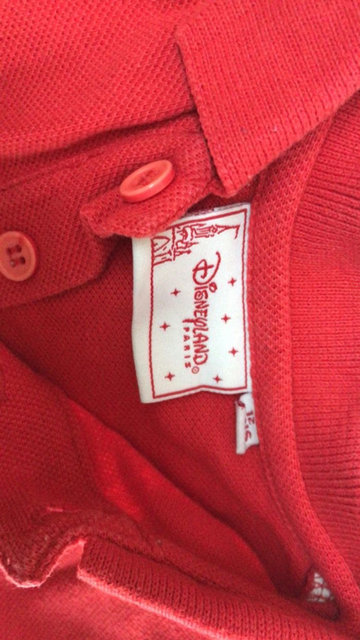 Polo Disneyland Paris 12 mois+1 haut jaune rayé offert - photo numéro 4