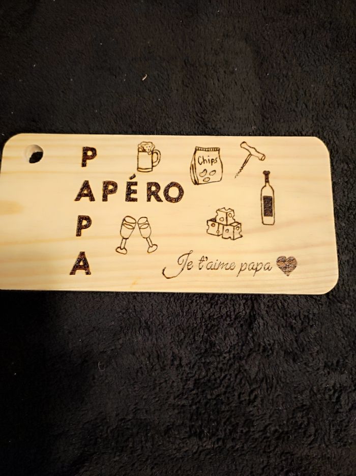 Planche apéro papa