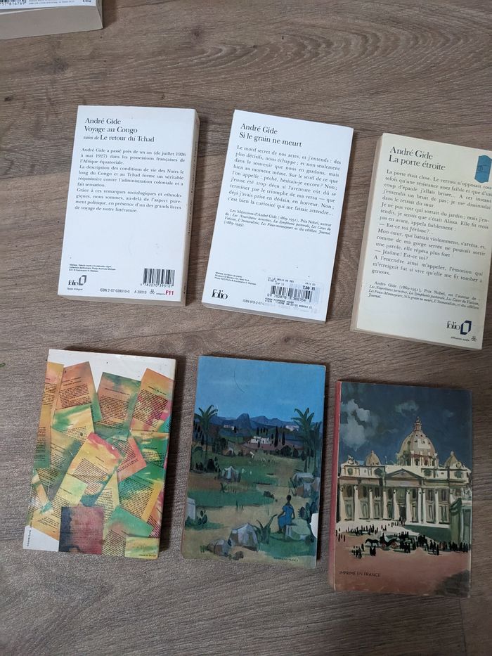 Lot de 6 livres André Gide - photo numéro 2