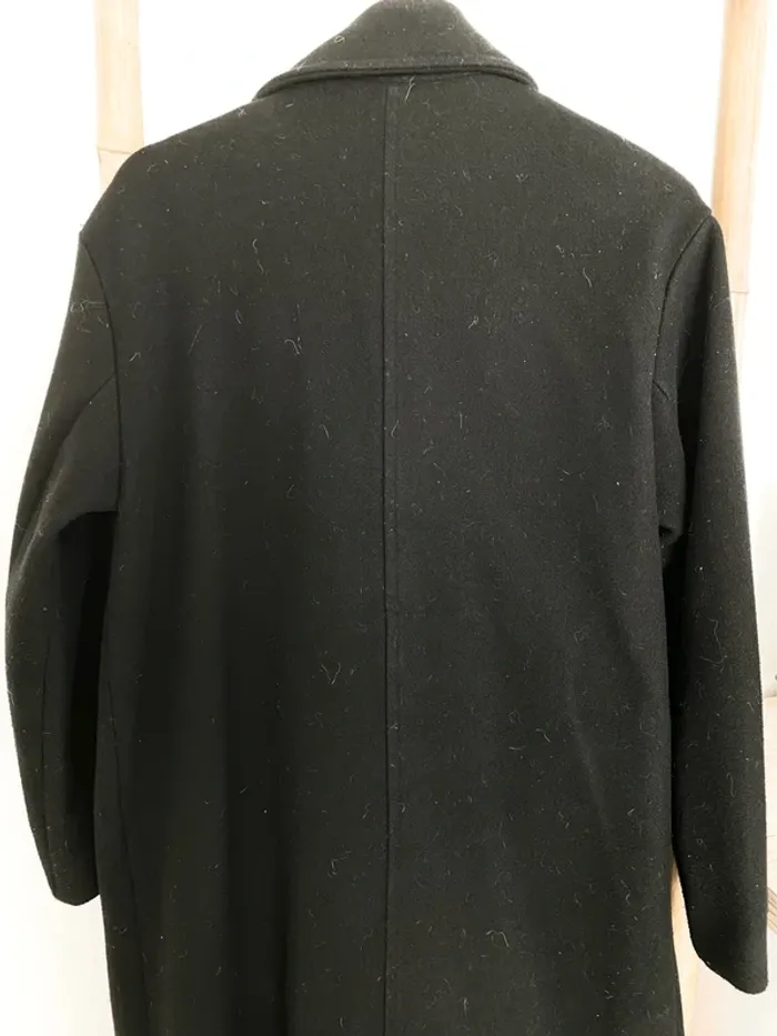 Manteau long noir Zara - photo numéro 6