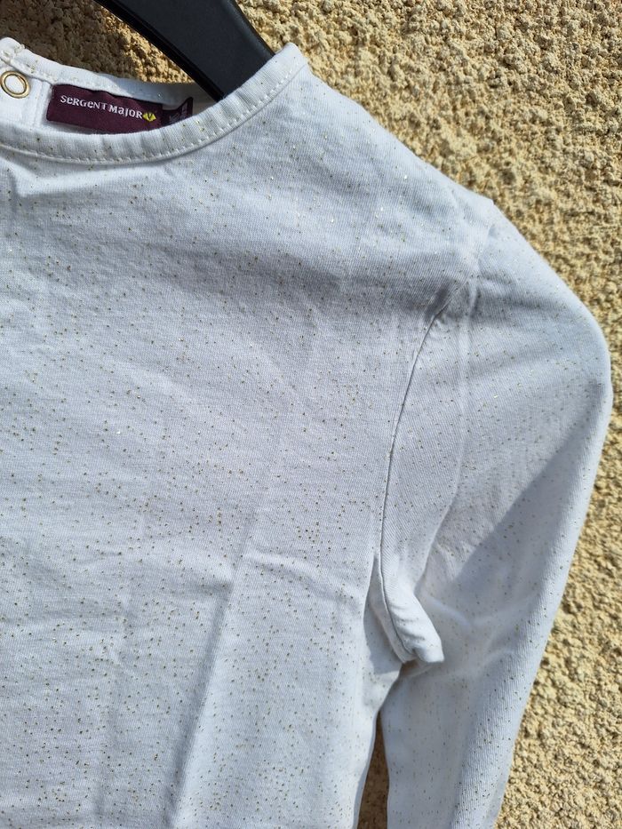 👚 T-shirt manches longues Sergent Major 10 ans - photo numéro 3