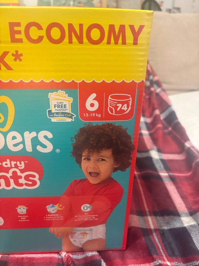 Maxi pack Pampers baby dry pants taille 6