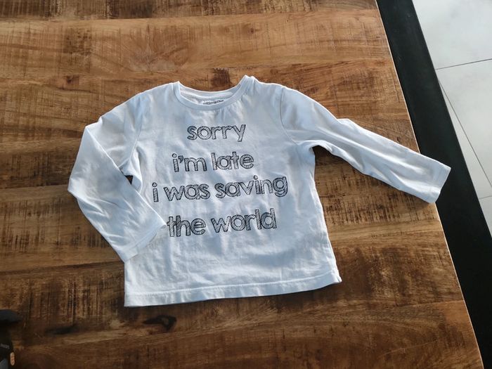 Tee-shirt manches longues 4 ans orchestra