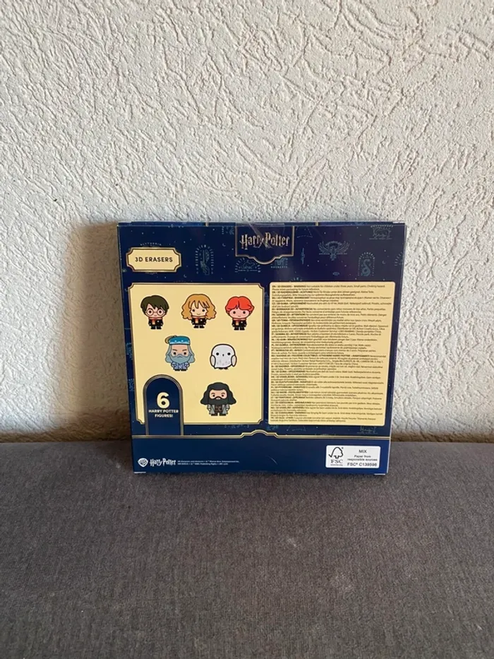 Coffret 6 gommes 3D Harry Potter – Figurines collector | Neuf - photo numéro 2
