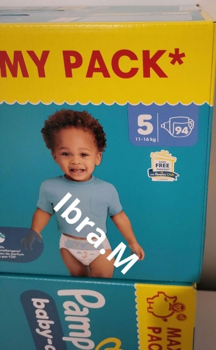 Couches pampers taille 5 - photo numéro 2