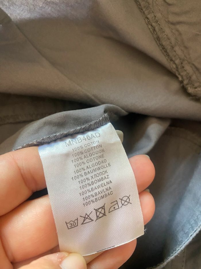 Mini short gris Naf Naf 40 - photo numéro 5