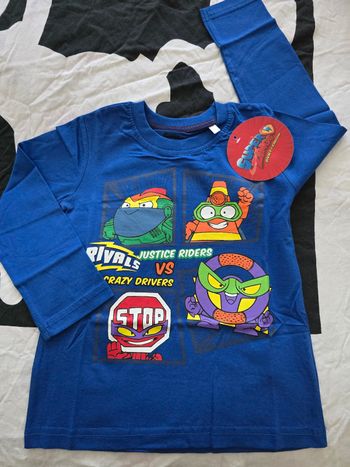 T-shirt superthings 5ans
