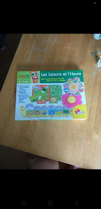 Les saisons et l'heure. De 3 à 6 ans